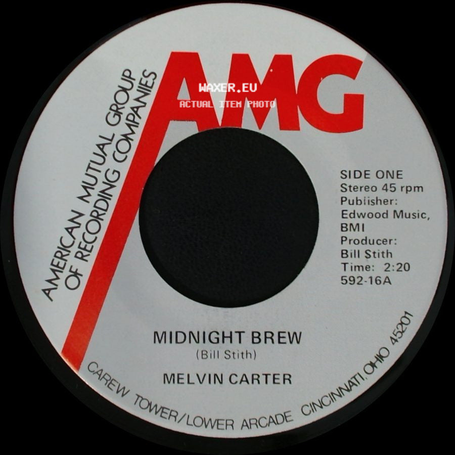 Melvin Carter / The Lonnie Mack No Shuck And Jive Road Band - Midnight Brew / Rock N' Roll Music side A