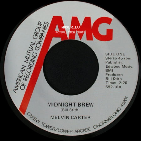 Melvin Carter / The Lonnie Mack No Shuck And Jive Road Band - Midnight Brew / Rock N' Roll Music side A