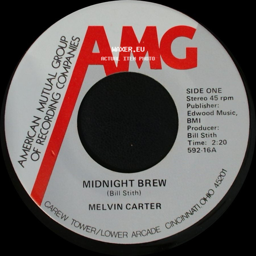 Melvin Carter / The Lonnie Mack No Shuck And Jive Road Band - Midnight Brew / Rock N' Roll Music side A