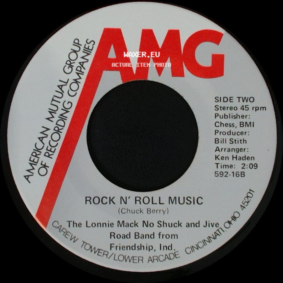 Melvin Carter / The Lonnie Mack No Shuck And Jive Road Band - Midnight Brew / Rock N' Roll Music side B