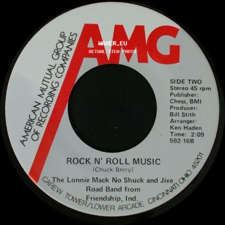 Melvin Carter / The Lonnie Mack No Shuck And Jive Road Band From Friendship, Ind. - Midnight Brew / Rock N' Roll Music side B