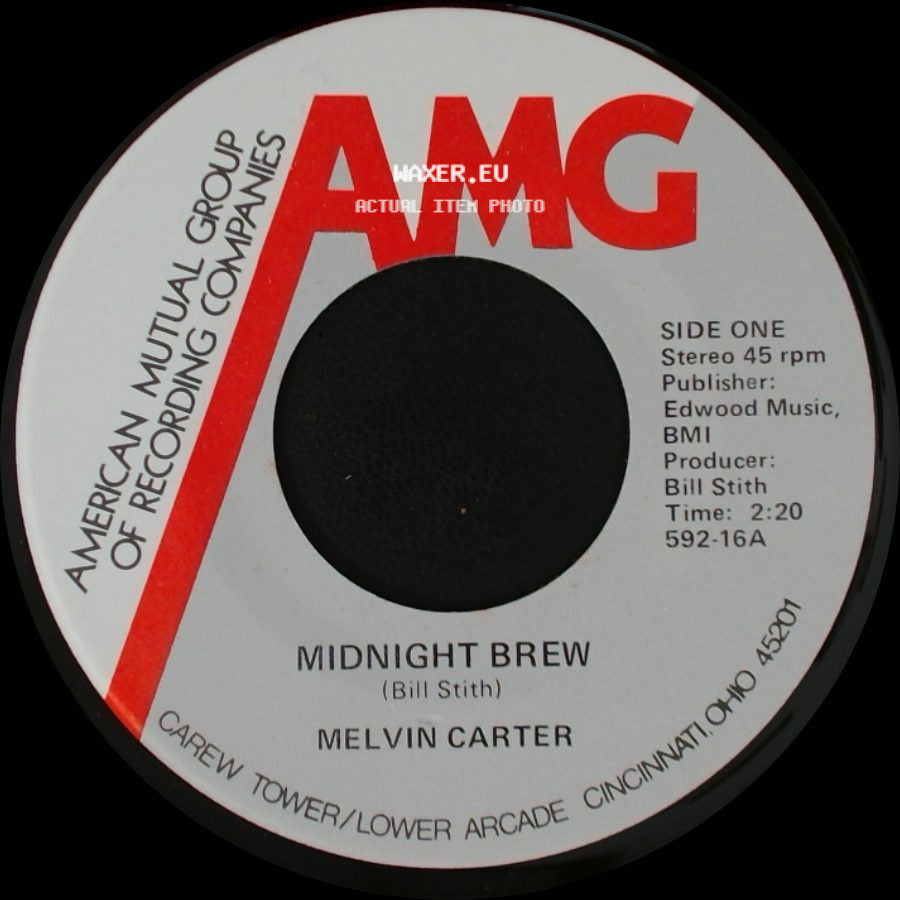 Melvin Carter / The Lonnie Mack No Shuck And Jive Road Band - Midnight Brew / Rock N' Roll Music side A