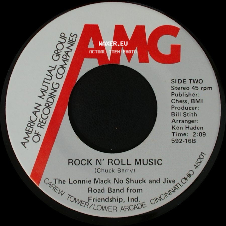 Melvin Carter / The Lonnie Mack No Shuck And Jive Road Band - Midnight Brew / Rock N' Roll Music side B