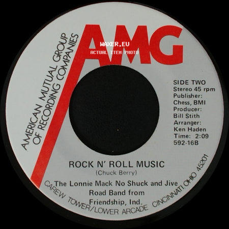 Melvin Carter / The Lonnie Mack No Shuck And Jive Road Band - Midnight Brew / Rock N' Roll Music side B