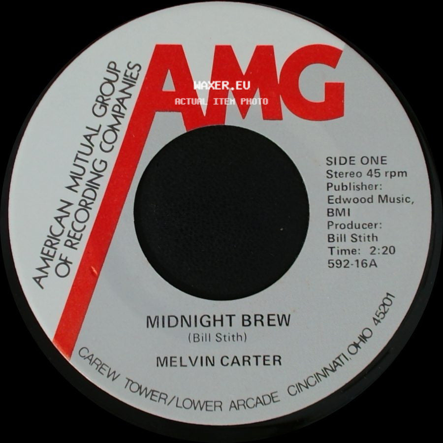 Melvin Carter / The Lonnie Mack No Shuck And Jive Road Band - Midnight Brew / Rock N' Roll Music side A