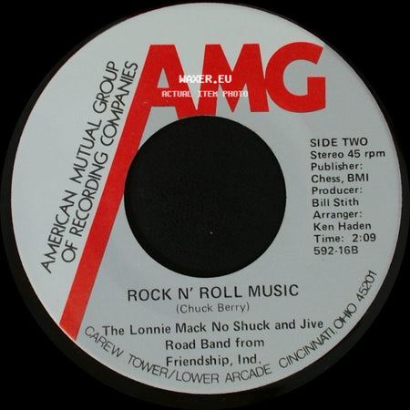 Melvin Carter / The Lonnie Mack No Shuck And Jive Road Band - Midnight Brew / Rock N' Roll Music side B