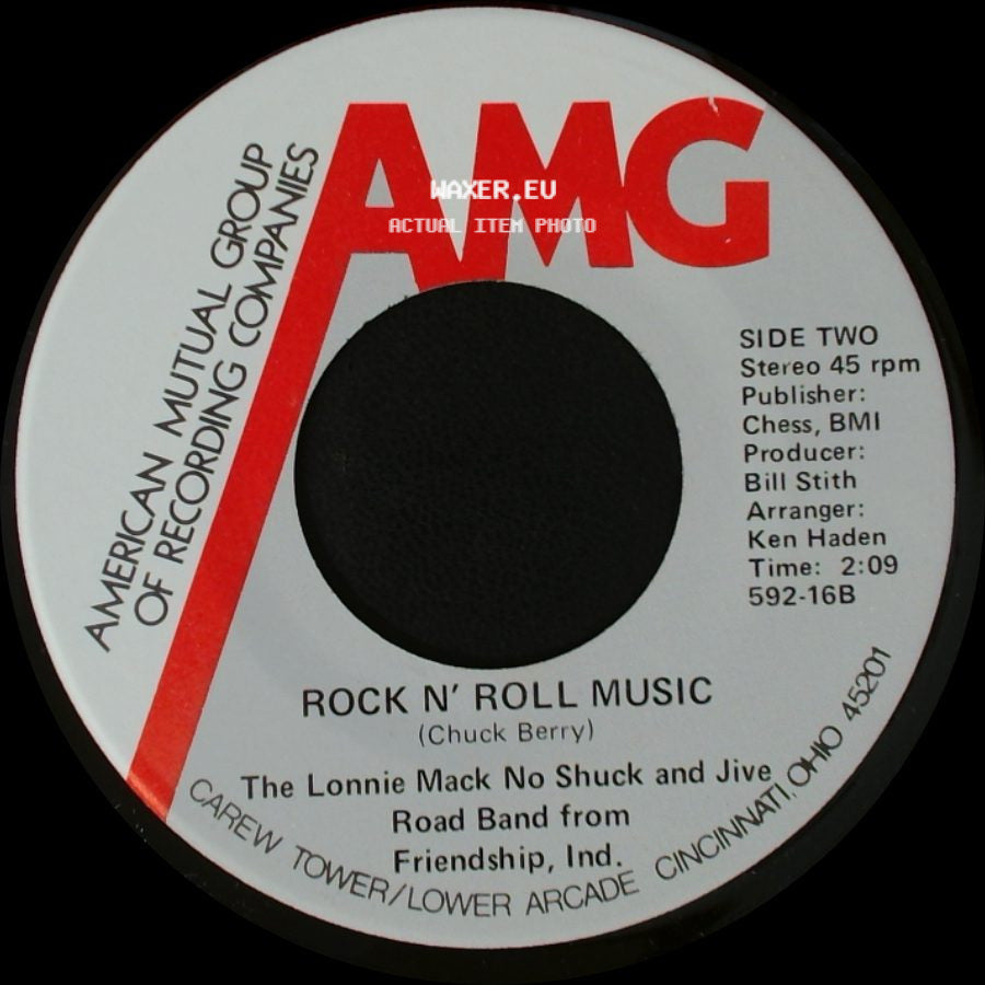Melvin Carter / The Lonnie Mack No Shuck And Jive Road Band - Midnight Brew / Rock N' Roll Music side B
