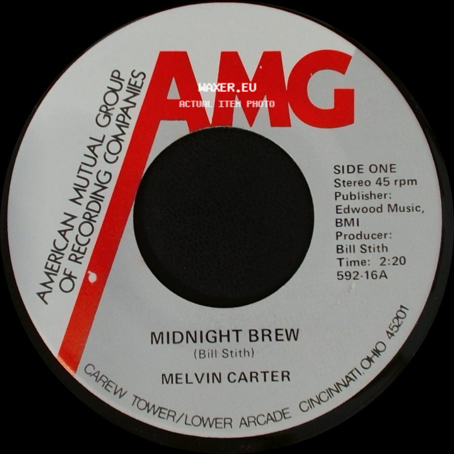 Melvin Carter / The Lonnie Mack No Shuck And Jive Road Band - Midnight Brew / Rock N' Roll Music side A