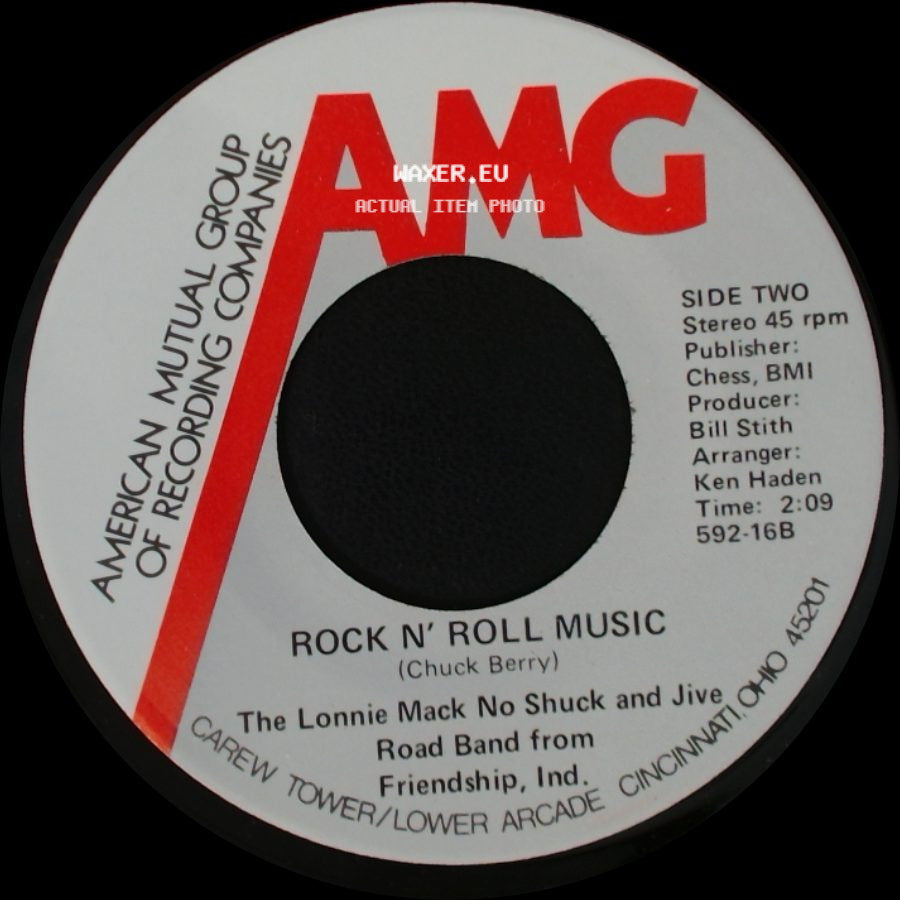 Melvin Carter / The Lonnie Mack No Shuck And Jive Road Band - Midnight Brew / Rock N' Roll Music side B