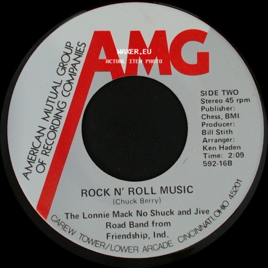 Melvin Carter / The Lonnie Mack No Shuck And Jive Road Band - Midnight Brew / Rock N' Roll Music side B