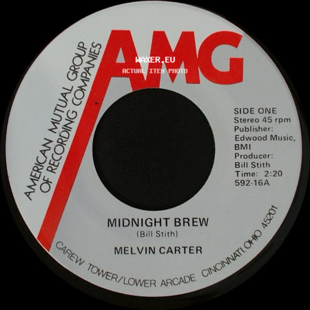 Melvin Carter / The Lonnie Mack No Shuck And Jive Road Band - Midnight Brew / Rock N' Roll Music side A