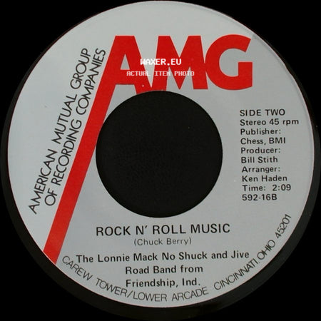 Melvin Carter / The Lonnie Mack No Shuck And Jive Road Band - Midnight Brew / Rock N' Roll Music side B