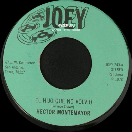 Hector Montemayor - El Hijo Que No Volvio / Petrita side A