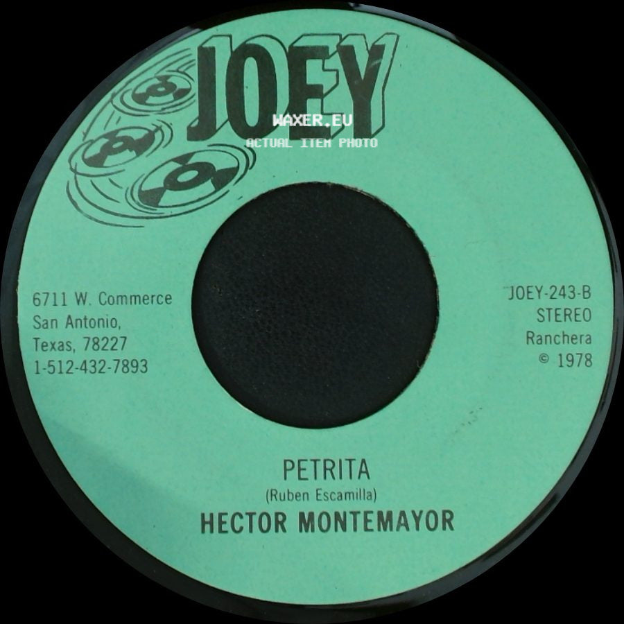 Hector Montemayor - El Hijo Que No Volvio / Petrita side B
