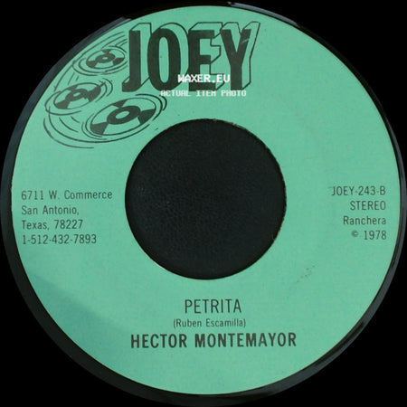 Hector Montemayor - El Hijo Que No Volvio / Petrita side B