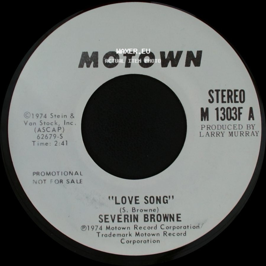 Severin Browne - Love Song / Love Song side A