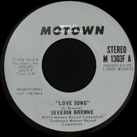 Severin Browne - Love Song / Love Song side A