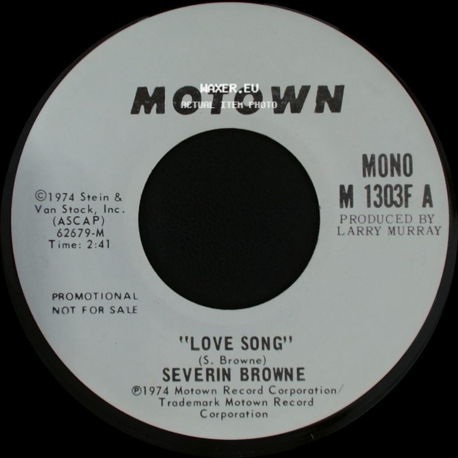 Severin Browne - Love Song / Love Song side B