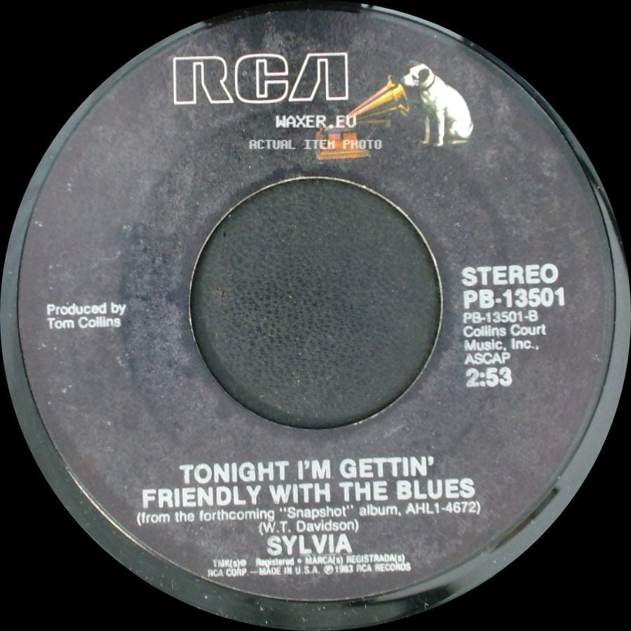 Sylvia - Snapshot / Tonight I'm Gettin' Friendly With The Blues side B