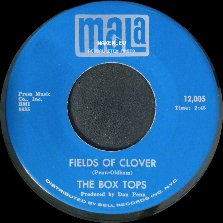 The Box Tops - Choo Choo Train / Fields Of Clover side B