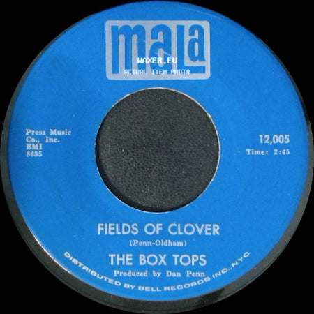 The Box Tops - Choo Choo Train / Fields Of Clover side B