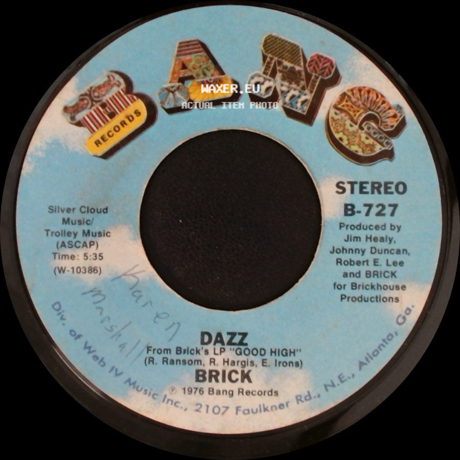 Brick - Dazz / Southern Sunset side A