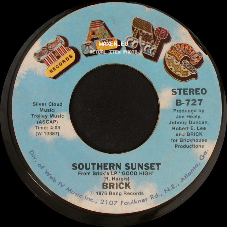 Brick - Dazz / Southern Sunset side B