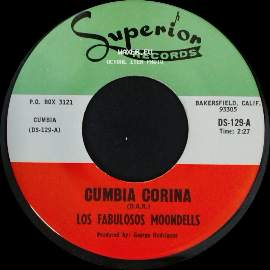 Los Fabulosos Moondells - Cumbia Corina / Un Pedacito side A
