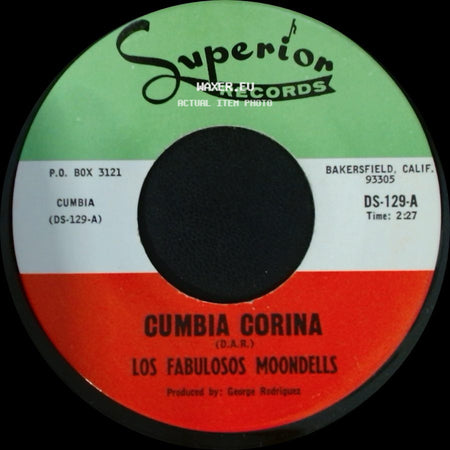 Los Fabulosos Moondells - Un Pedacito / Cumbia Corina side B