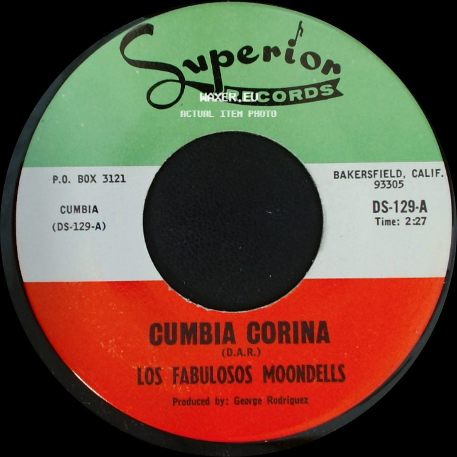 Los Fabulosos Moondells - Cumbia Corina / Un Pedacito side A