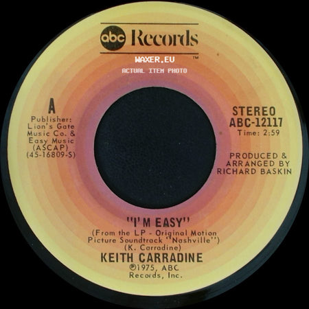 Henry Gibson / Keith Carradine - 200 Years / I'm Easy side B
