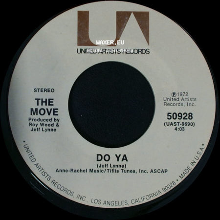 The Move - Do Ya / California Man side A