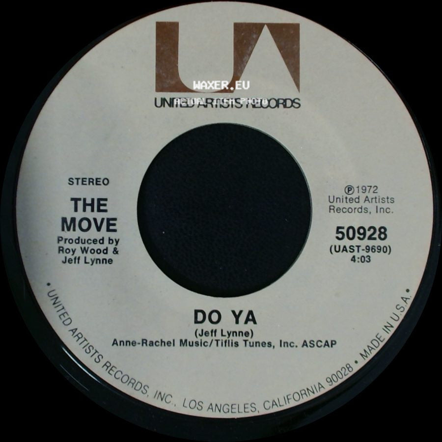 The Move - Do Ya / California Man side A