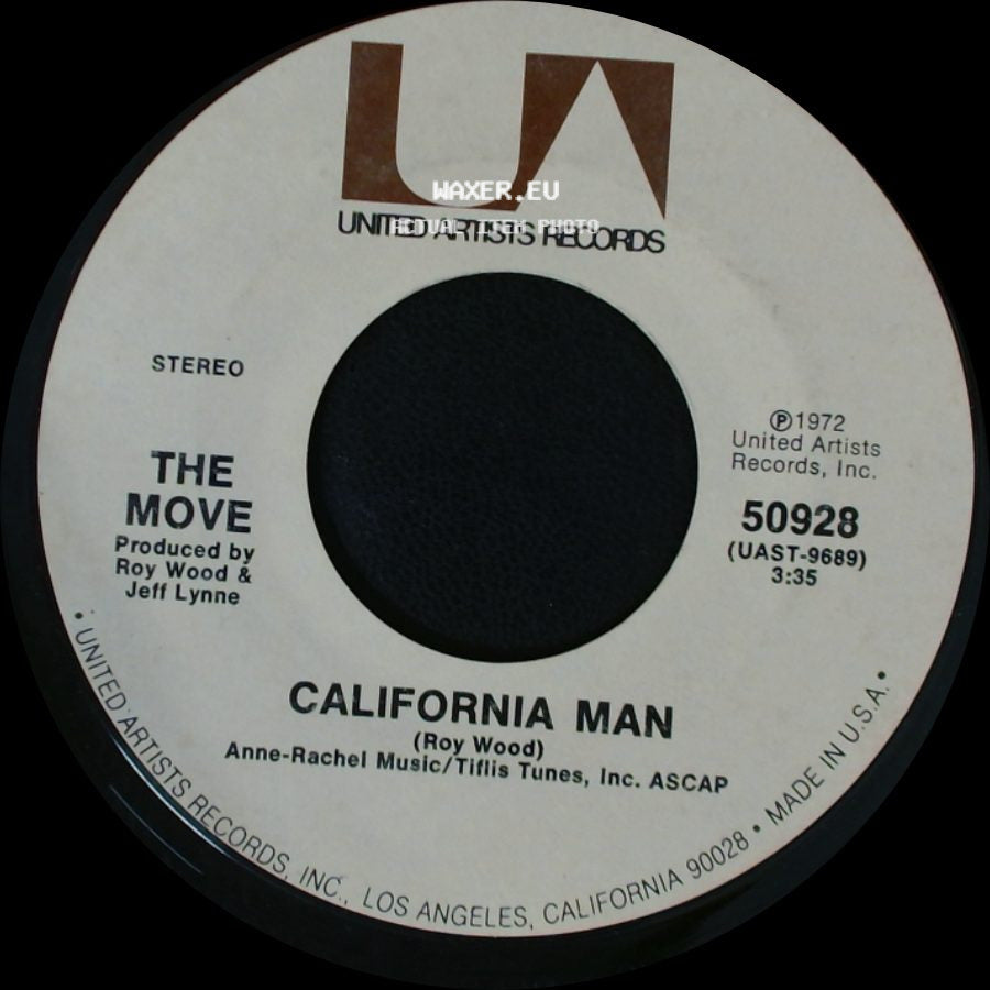 The Move - Do Ya / California Man side B
