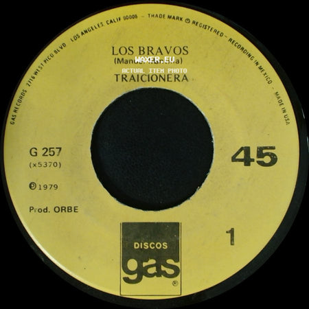 Los Bravos - El Recontraloco / Traicionera side B