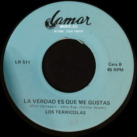 Los Terricolas - Volveras / La Verdad Es Que Me Gustas side B