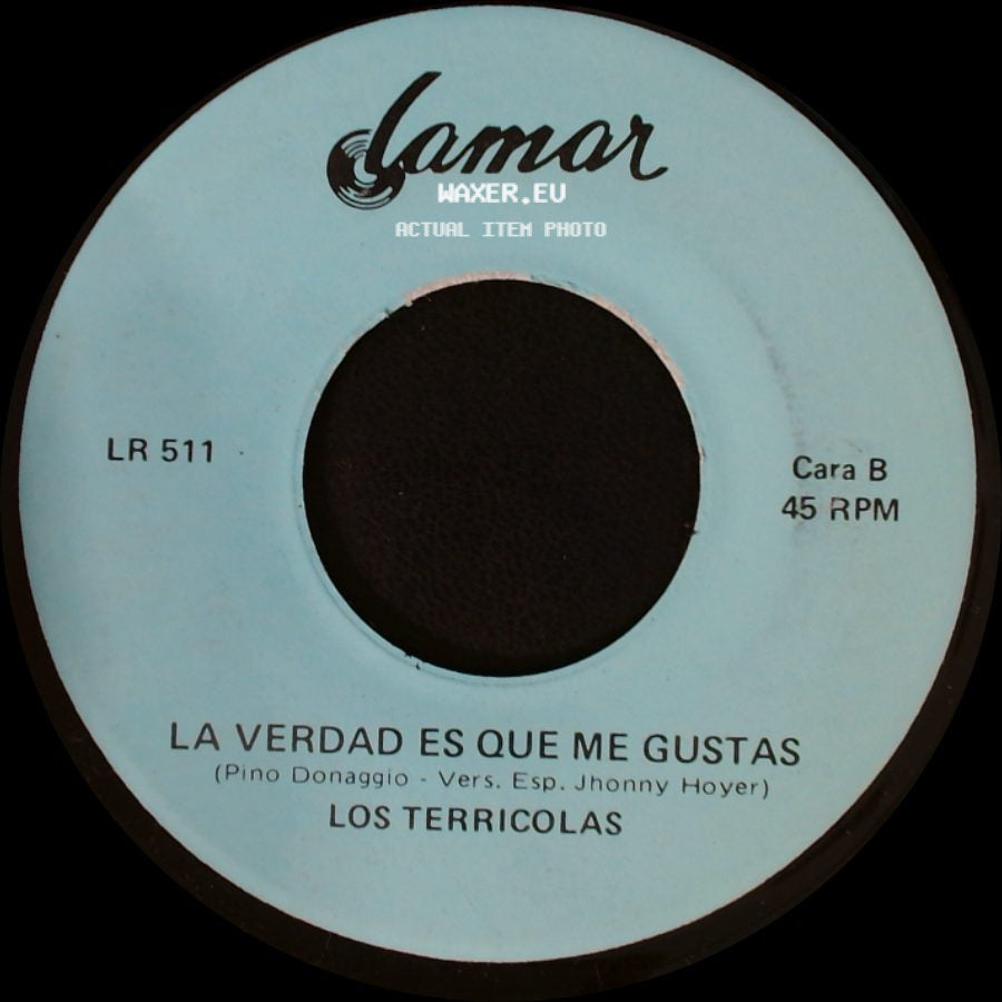 Los Terricolas - Volveras / La Verdad Es Que Me Gustas side B