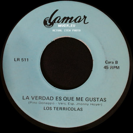 Los Terricolas - Volveras / La Verdad Es Que Me Gustas side B