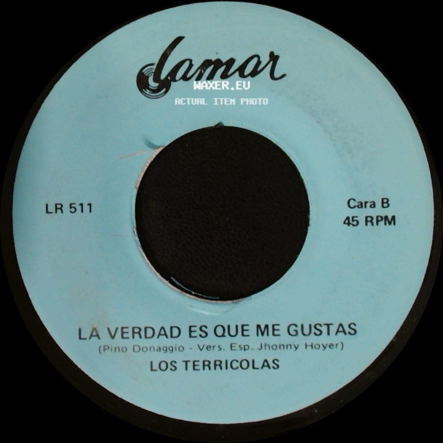 Los Terricolas - Volveras / La Verdad Es Que Me Gustas side B