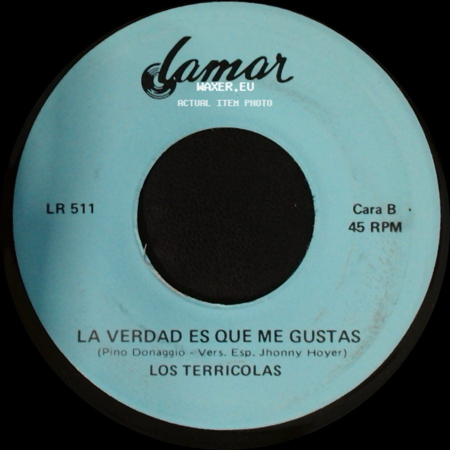 Los Terricolas - Volveras / La Verdad Es Que Me Gustas side B