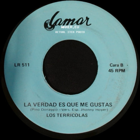 Los Terricolas - Volveras / La Verdad Es Que Me Gustas side B