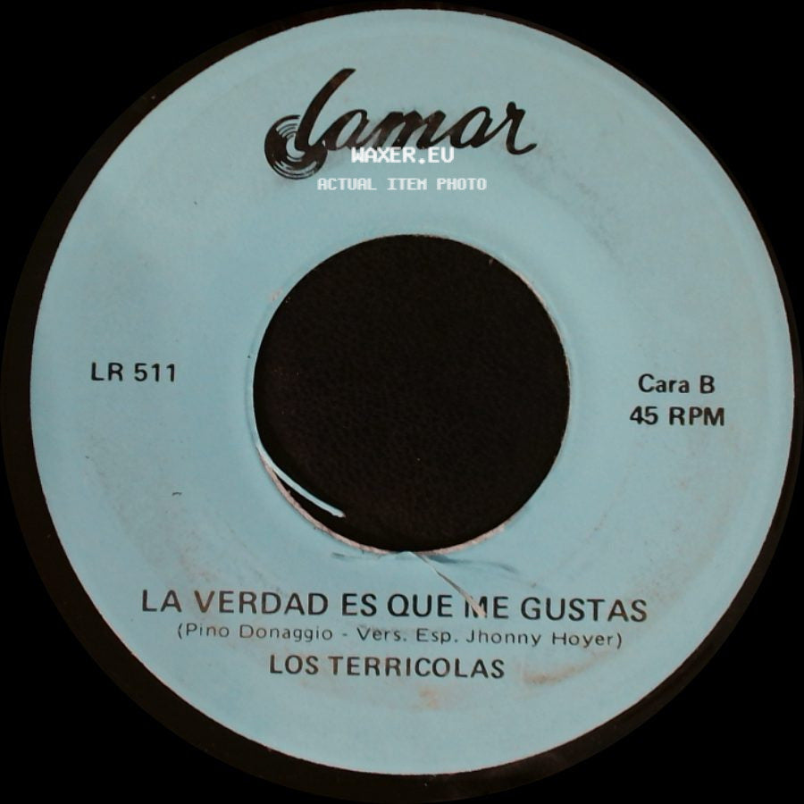 Los Terricolas - Volveras / La Verdad Es Que Me Gustas side B