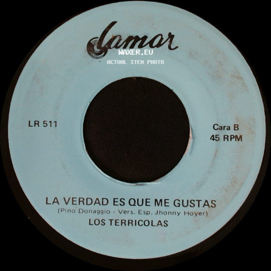 Los Terricolas - Volveras / La Verdad Es Que Me Gustas side B