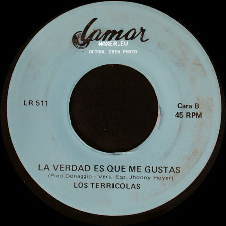 Los Terricolas - Volveras / La Verdad Es Que Me Gustas side B