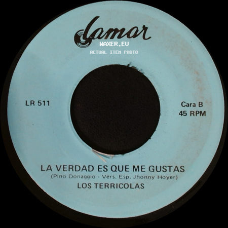 Los Terricolas - Volveras / La Verdad Es Que Me Gustas side B