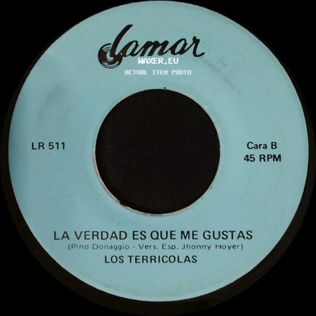 Los Terricolas - Volveras / La Verdad Es Que Me Gustas side B