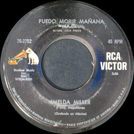 Imelda Miller - Puedo Morir Mañana / Puede Ser side A