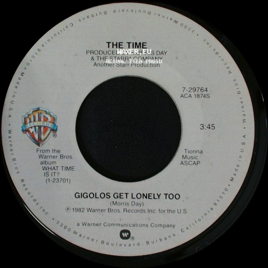 The Time - Gigolos Get Lonely Too / I Don't Wanna Leave You side A