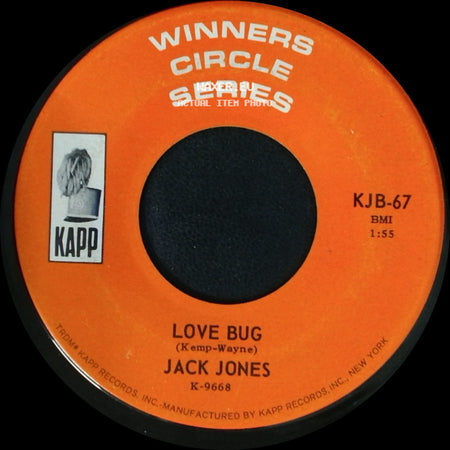 Jack Jones - Love Bug / The Race Is On side A