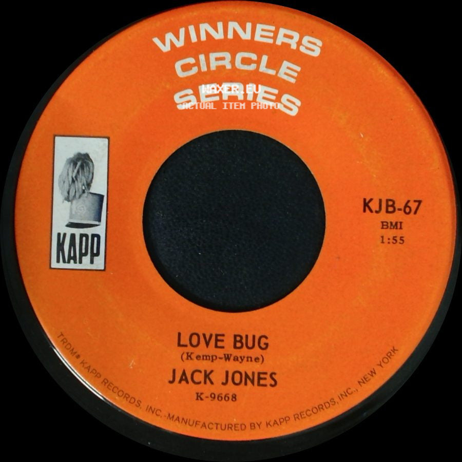 Jack Jones - Love Bug / The Race Is On side A